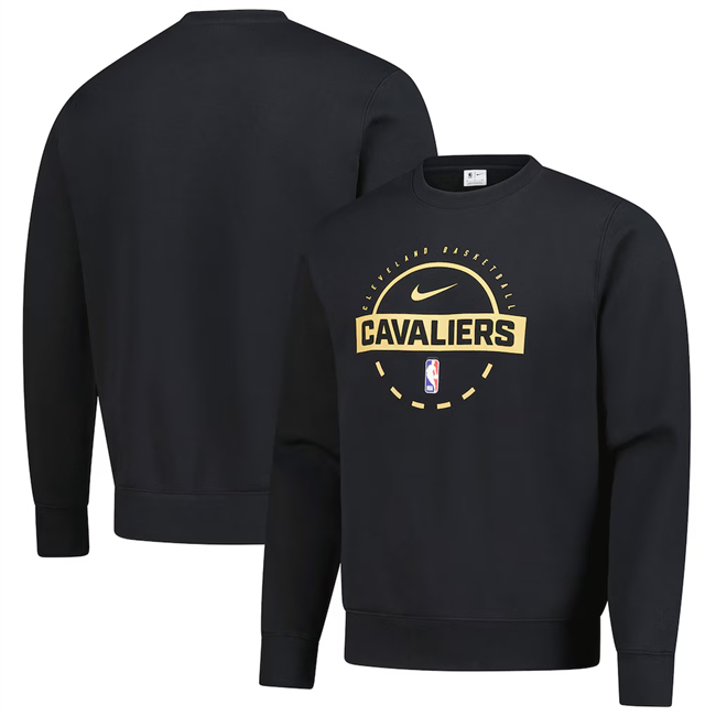 Men's Cleveland Cavaliers Black 2025/26 Practice Club Sweatshirt
